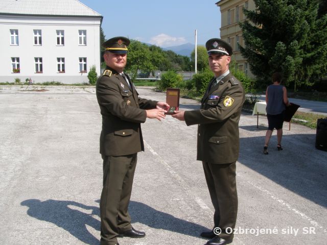 Nástup Zásobovacej základne II. k 75. výročiu SNP