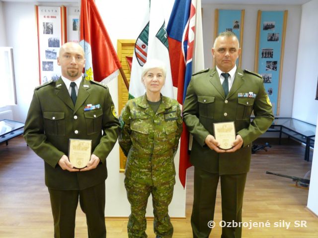 Najlepší vojak a poddôstojník za výcvikový rok 2019