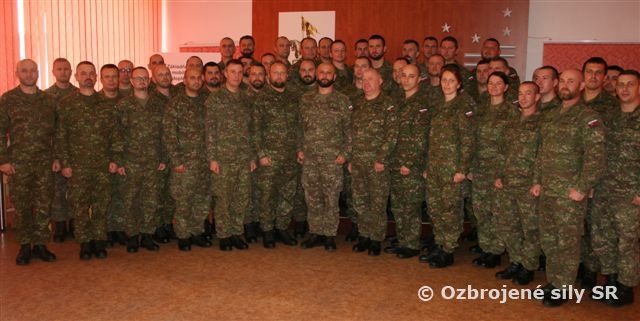 Slávnostné ukončenie Poddôstojníckeho kurzu OR-6 