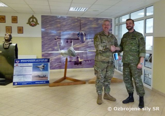 Návšteva príslušníkov Národnej gardy štátu Indiana a delegácie pridelenca obrany USA