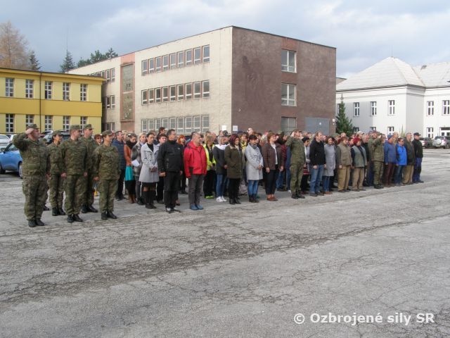 Slávnostný nástup v ZZ II. Martin
