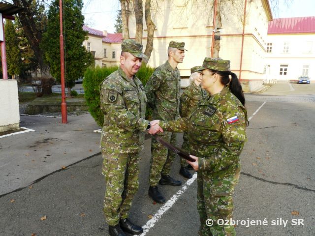 Návšteva veliteľa brigády v prápore CSS