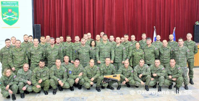 Slávnostné vyradenie Poddôstojníckeho kurzu OR-5 a OR-7 