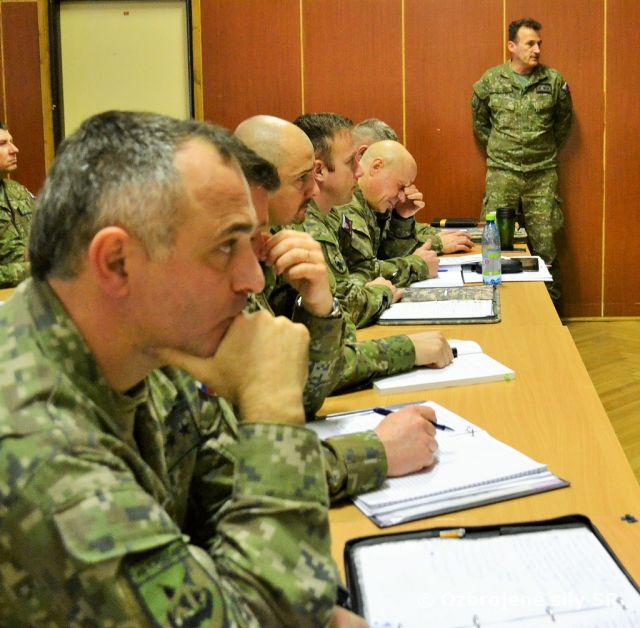 Úvodná plánovacia konferencia k príprave práporného taktického cvičenia 