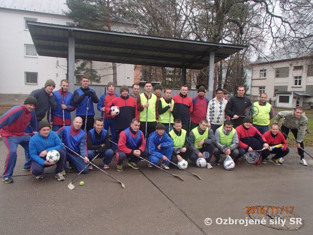 Športový deň veliteľov jednotiek