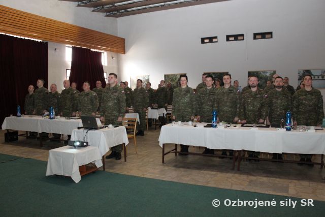 Vyhodnotenie výcvikového roka 2019 v základni výcviku a mobilizačného doplňovania