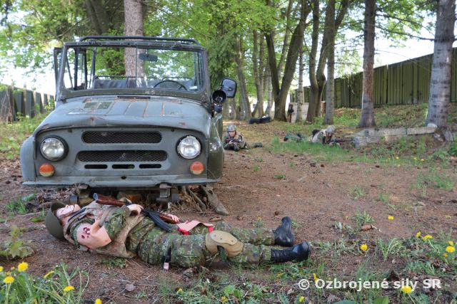 Kurz nových vojenských zdravotníkov na Liptove