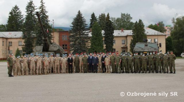 Slávnostné privítanie príslušníkov RS Afganistan, NMI Irak, UNFICYP Cyprus a EUFOR-ALTHEA Bosna a Hercegovina