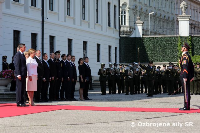 Návšteva Slovinského prezidenta