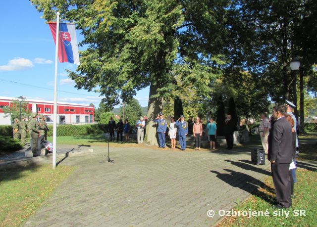 Spomienkové stretnutie v meste Sliač pri príležitosti 76. výročia Slovenského národného povstania