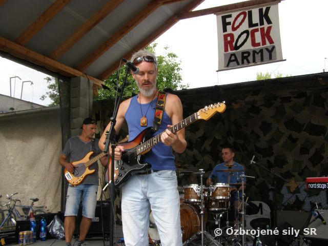 Vojenský hudobný festival Folk Rock Army