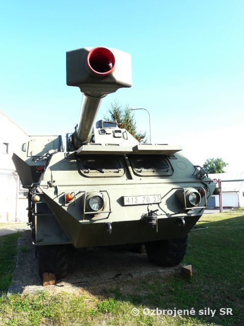 Nový prírastok do zbierky delostreleckej techniky