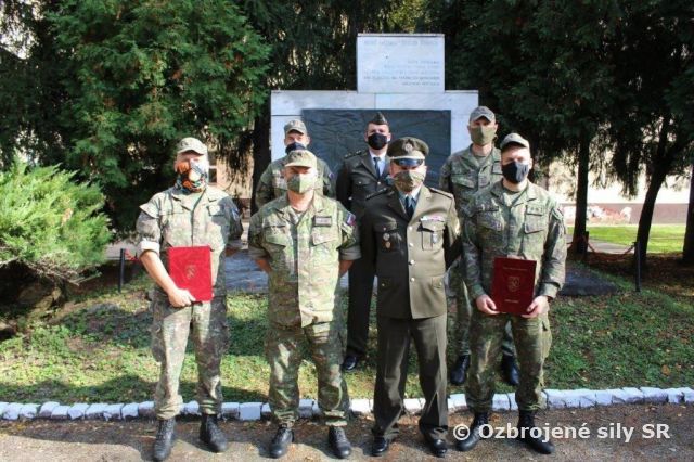 Výber najlepších z hodnostného zboru mužstva a poddôstojníkov za výcvikový rok 2020
