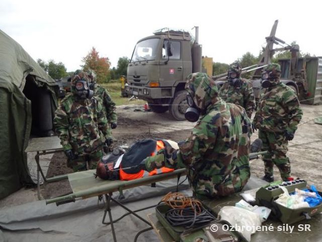 Re-certifikácia multifunkčnej roty rchbo v silách vysokej pripravenosti a CBRN EOD laboratórneho tímu v silách nižšej pripravenosti 