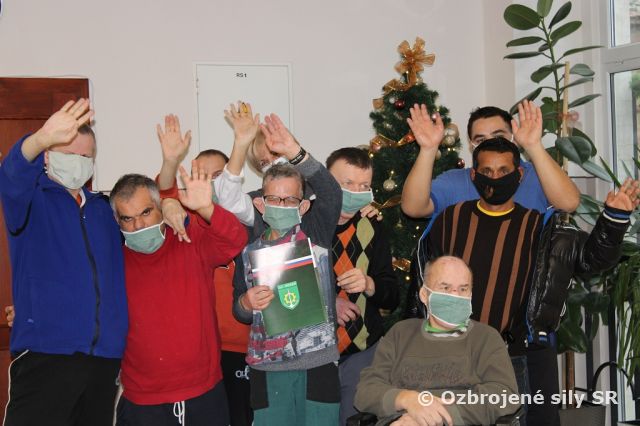 Pomoc ženistov domovu sociálnych služieb Štrkovec