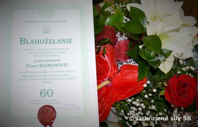 Životné jubileum našej kolegyne Danky Klemanovej