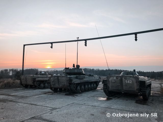 Výcvik vo vedení bojových vozidiel