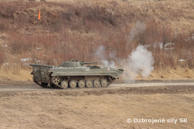 STREĽBY Z PTRS STRELCOV - OPERÁTOROV BVP-1