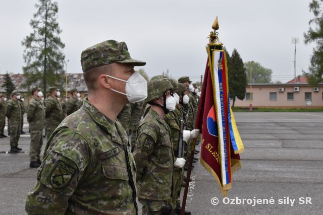 Odovzdanie a prevzatie funkcie veliteľa 22. mechanizovaného práporu