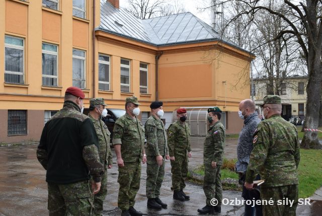 Návšteva Ministra obrany u tpr Trebišov