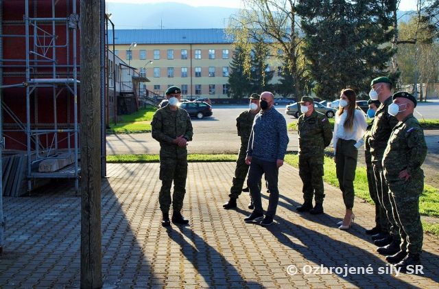 Návšteva ministra obrany SR v posádke Martin