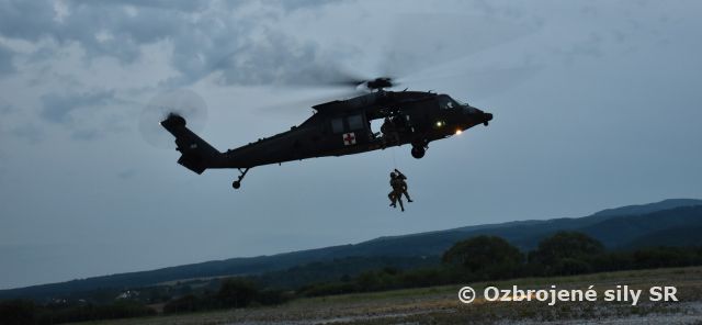 Jednotky vzdušných síl OS SR úspešne ukončili svoju misiu v rámci operácie Slovenský štít 2021