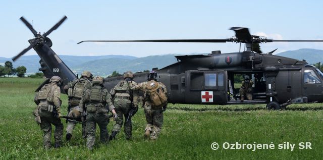 Jednotky vzdušných síl OS SR úspešne ukončili svoju misiu v rámci operácie Slovenský štít 2021