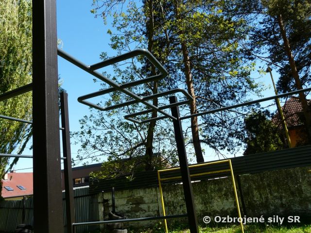 Workoutový areál v priestoroch práporu CSS 