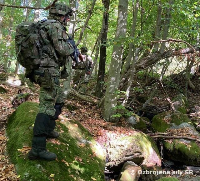 Výcvik prieskumných odborností  ženistov v spolupráci s inštruktormi CV Lešť