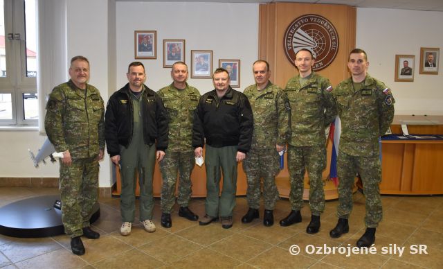 Návšteva zo vzdušných síl Českej republiky