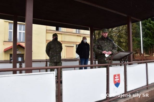 Slávnostný nástup pri príležitosti ustanovenia do funkcie NŠ