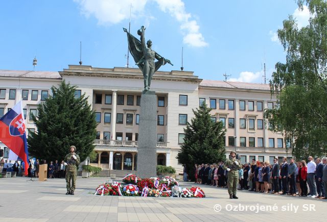 77. výročie ukončenia 2. svetovej vojny v meste pod Zoborom