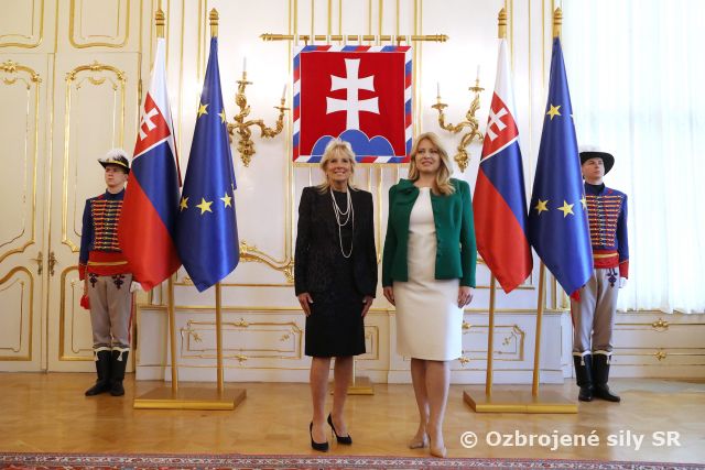 Prijatie prvej dámy USA