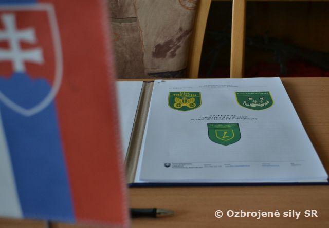Návrat 14. práporu logistiky Topoľčany pod velenie 1.mb