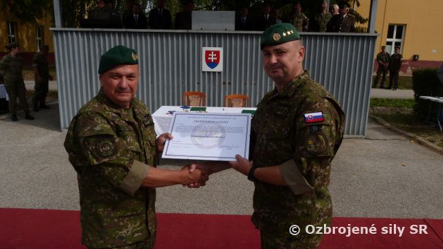 Zmena podriadenosti 21. samohybného delostreleckého oddielu