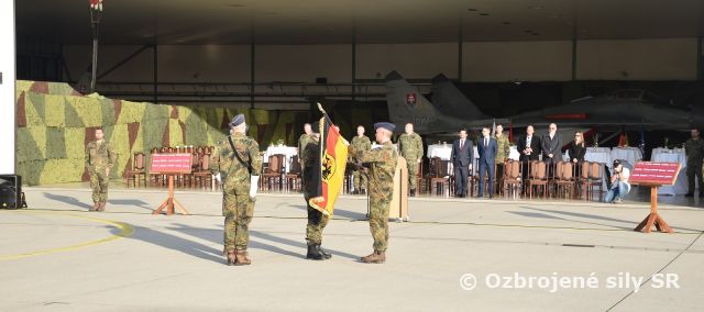 Výmena veliteľa nemeckého kontingentu