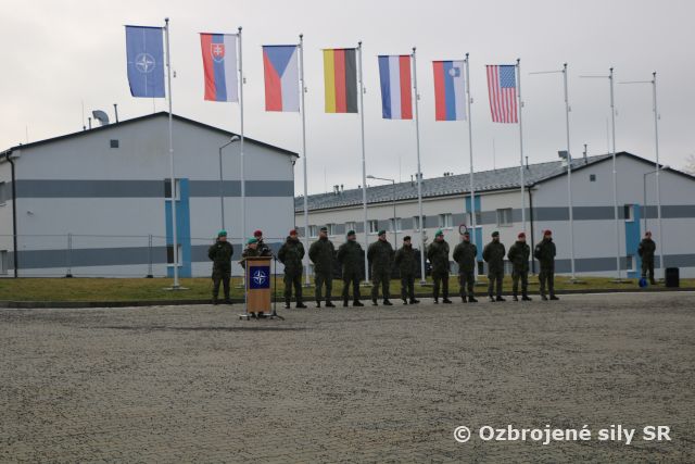 Odovzdanie funkcie veliteľa mínometnej čaty MN BG SVK