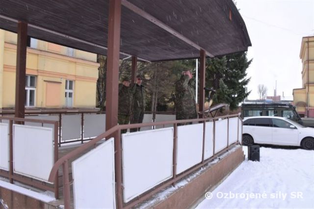 Slávnostný nástup pri príležitosti odchodu PrV do zálohy