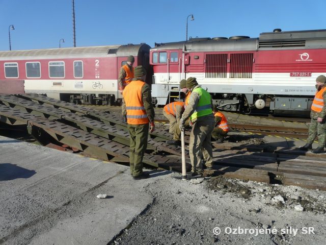 Výcvik v preprave po železnici
