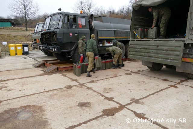 Logisticka podpora Slovenského štítu 2023