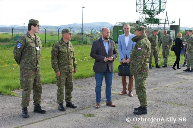 Pracovná návšteva Ministra obrany v Rimavskej Sobote