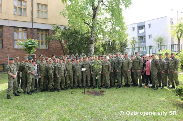 Slávnostný nástup na Veliteľstve pozemných síl