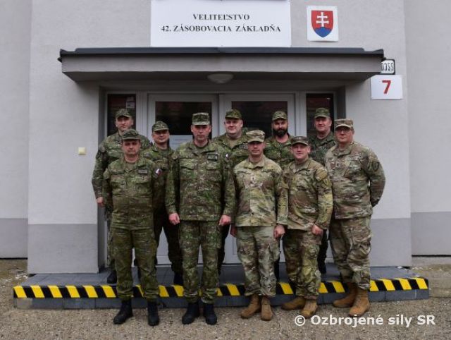 Návšteva delegácie z Indiana National Guard