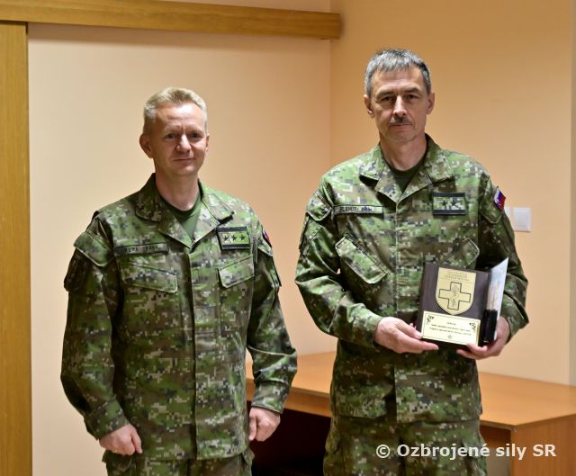 Rozlúčka s odchádzajúcim náčelníkom oddelenia BOI a KIS.