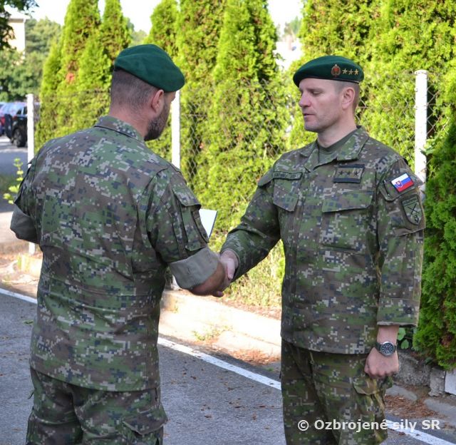 Personálne zmeny vo Veliteľstve prvej brigády pokračujú aj v mesiaci júl