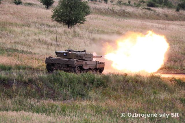 Historicky prvé streľby slovenských Leopardov