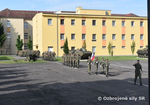 Slávnostný nástup k 79. výročiu SNP a k 31.výročiu prijatia Ústavy SR