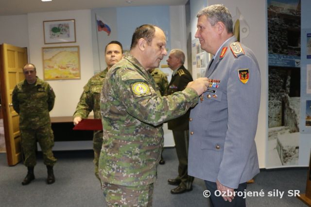 Nemecký generál Laubenthal pricestoval na oficiálnu návštevu Slovenska
