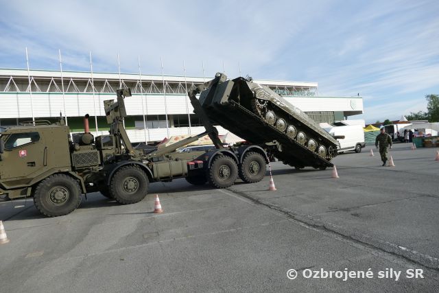 Prezentácia 2. mechanizovanej brigády v rámci výstavy ABC