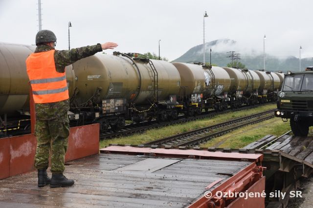 Výcvik v preprave po železnici